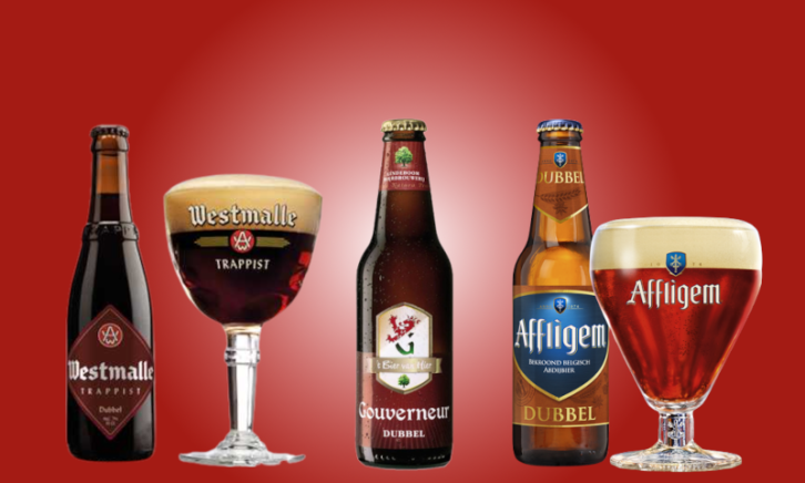 Drie dubbel bieren